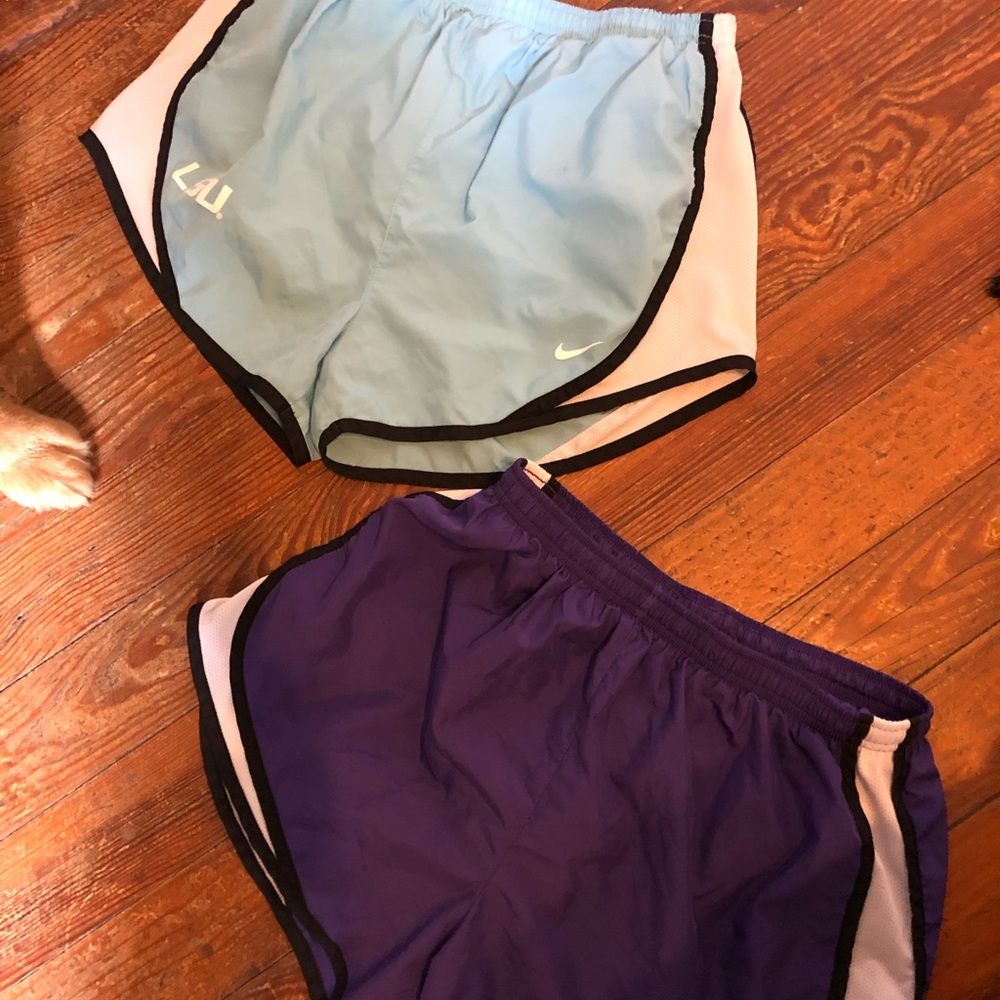 Two Nike shorts